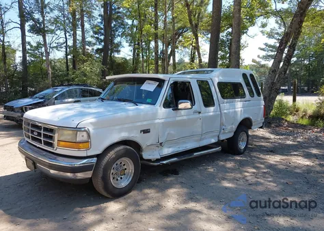1992 Ford F150 z USA, uszkodzony, nr VIN 1FTEX15N4NKB33612